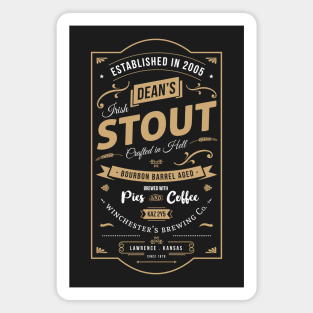 Dean's Irish Stout Magnet